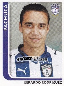 Figurina Gerardo Rodriguez - Superfutbol Mexico 2009 - Panini