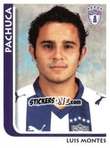 Sticker Luis Montes - Superfutbol Mexico 2009 - Panini