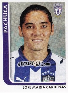 Sticker Jose Maria Cardenas - Superfutbol Mexico 2009 n. 166 - Panini
