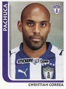 Sticker Christian Correa - Superfutbol Mexico 2009 n. 170 - Panini