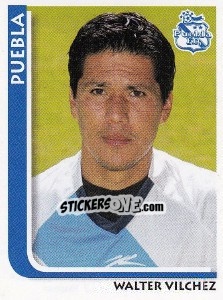 Cromo Walter Vilchez - Superfutbol Mexico 2009 - Panini