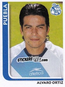 Figurina Alvaro Ortiz - Superfutbol Mexico 2009 - Panini