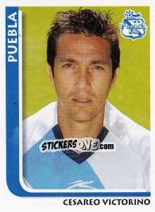 Cromo Cesareo Victorino - Superfutbol Mexico 2009 n. 184 - Panini