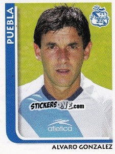 Sticker Alvaro Gonzalez - Superfutbol Mexico 2009 n. 187 - Panini