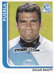 Sticker Oscar Dautt - Superfutbol Mexico 2009 n. 190 - Panini