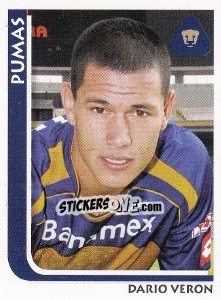 Sticker Dario Veron - Superfutbol Mexico 2009 n. 194 - Panini