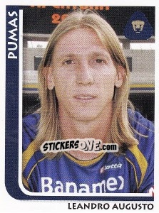 Sticker Leandro Augusto - Superfutbol Mexico 2009 n. 199 - Panini