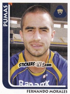 Sticker Fernando Morales - Superfutbol Mexico 2009 n. 201 - Panini
