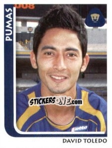 Sticker David Toledo - Superfutbol Mexico 2009 - Panini