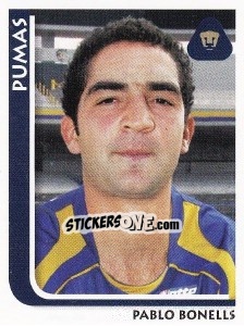 Sticker Pablo Bonells - Superfutbol Mexico 2009 n. 208 - Panini