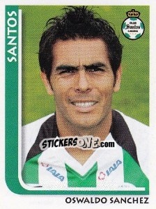 Figurina Oswaldo Sanchez - Superfutbol Mexico 2009 - Panini