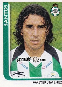 Sticker Walter Jimenez - Superfutbol Mexico 2009 - Panini