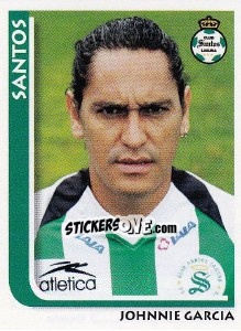 Cromo Johnnie Garcia - Superfutbol Mexico 2009 - Panini