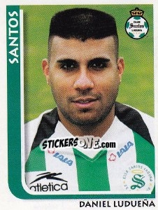 Sticker Daniel Luduena - Superfutbol Mexico 2009 n. 221 - Panini