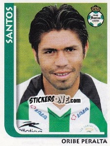 Cromo Oribe Peralta - Superfutbol Mexico 2009 - Panini