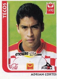 Figurina Adrian Cortes - Superfutbol Mexico 2009 - Panini