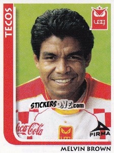 Sticker Melvin Brown - Superfutbol Mexico 2009 - Panini