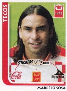 Figurina Marcelo Sosa - Superfutbol Mexico 2009 - Panini