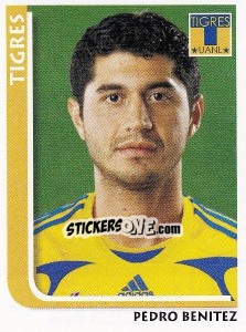 Figurina Pedro Benitez - Superfutbol Mexico 2009 - Panini