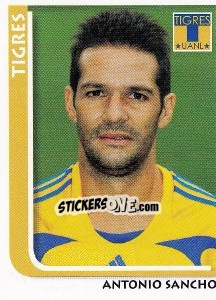 Sticker Antonio Sancho - Superfutbol Mexico 2009 n. 256 - Panini