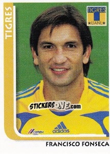 Sticker Francisco Fonseca - Superfutbol Mexico 2009 n. 260 - Panini