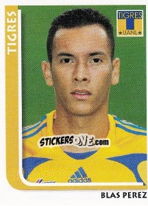 Sticker Blas Perez - Superfutbol Mexico 2009 - Panini