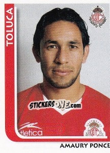 Sticker Amaury Ponce - Superfutbol Mexico 2009 n. 269 - Panini