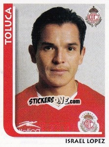 Cromo Israel Lopez - Superfutbol Mexico 2009 - Panini