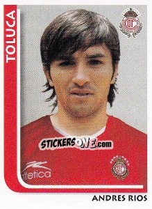 Sticker Andres Rios - Superfutbol Mexico 2009 - Panini