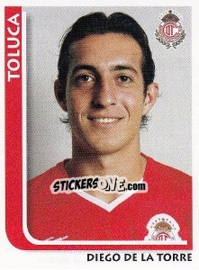 Sticker Diego de la Torre - Superfutbol Mexico 2009 n. 282 - Panini