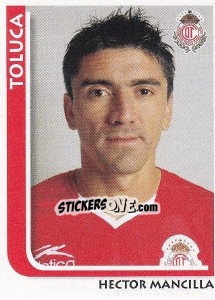 Sticker Hector Mancilla - Superfutbol Mexico 2009 - Panini