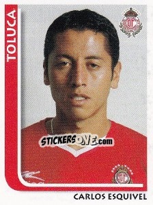 Sticker Carlos Esquivel - Superfutbol Mexico 2009 n. 284 - Panini