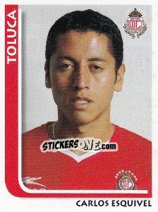 Sticker Carlos Esquivel - Superfutbol Mexico 2009 - Panini