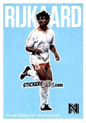 Sticker Frank Rijkaard - Nobility Soccer 2017-2018 n. 1 - Panini