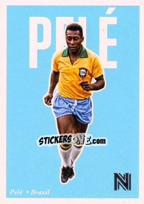 Sticker Pele - Nobility Soccer 2017-2018 n. 3 - Panini