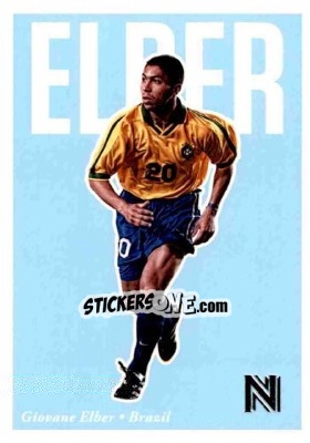 Sticker Giovane Elber - Nobility Soccer 2017-2018 n. 5 - Panini