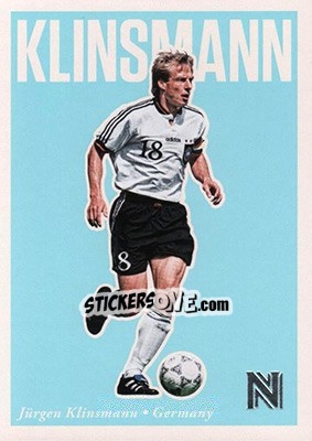 Sticker Jurgen Klinsmann - Nobility Soccer 2017-2018 - Panini
