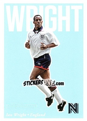 Sticker Ian Wright - Nobility Soccer 2017-2018 n. 17 - Panini