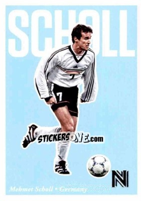 Sticker Mehmet Scholl - Nobility Soccer 2017-2018 n. 23 - Panini