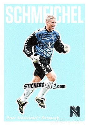 Sticker Peter Schmeichel - Nobility Soccer 2017-2018 n. 28 - Panini