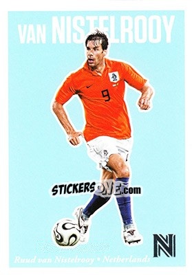 Sticker Ruud van Nistelrooy - Nobility Soccer 2017-2018 - Panini