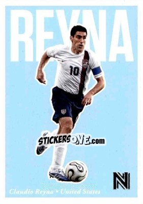 Sticker Claudio Reyna - Nobility Soccer 2017-2018 n. 40 - Panini