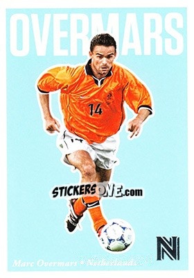 Sticker Marc Overmars - Nobility Soccer 2017-2018 n. 58 - Panini