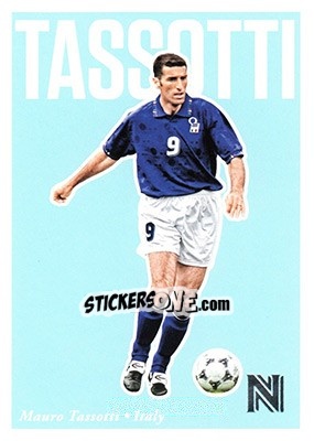 Sticker Mauro Tassotti - Nobility Soccer 2017-2018 n. 63 - Panini