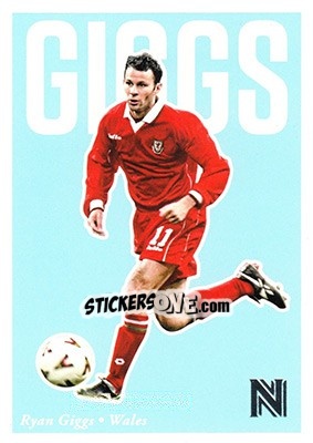 Sticker Ryan Giggs - Nobility Soccer 2017-2018 n. 65 - Panini