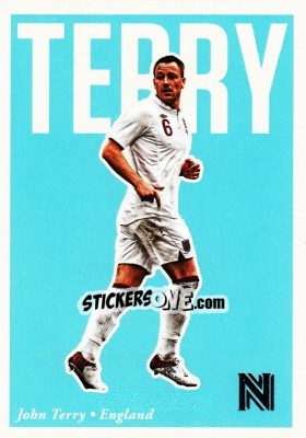 Sticker John Terry - Nobility Soccer 2017-2018 n. 70 - Panini