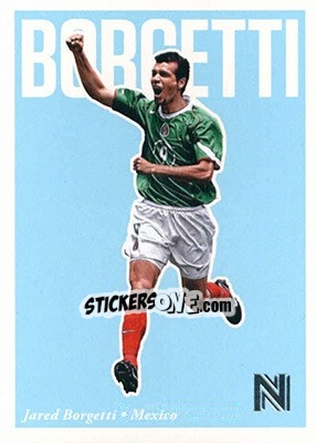 Sticker Jared Borgetti - Nobility Soccer 2017-2018 n. 80 - Panini