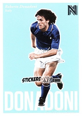 Sticker Roberto Donadoni - Nobility Soccer 2017-2018 n. 87 - Panini