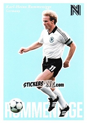 Sticker Karl-Heinz Rummenigge - Nobility Soccer 2017-2018 - Panini