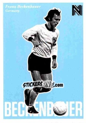 Sticker Franz Beckenbauer - Nobility Soccer 2017-2018 n. 89 - Panini
